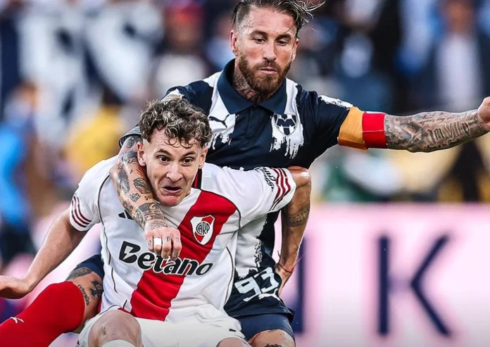 Sergio Ramos y Facundo Colidio