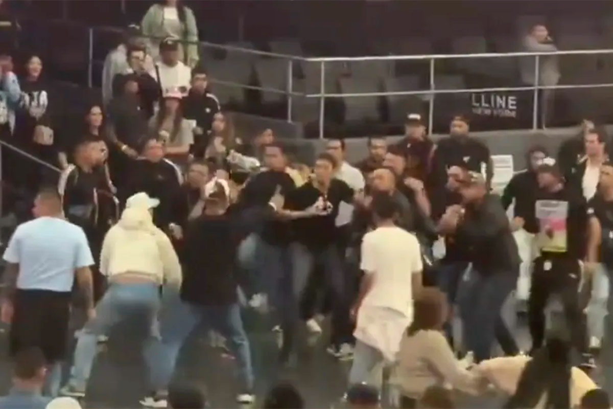 Disturbios en concierto de Damas Gratis