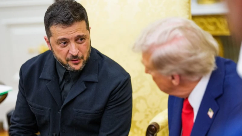 Trump y Zelensky