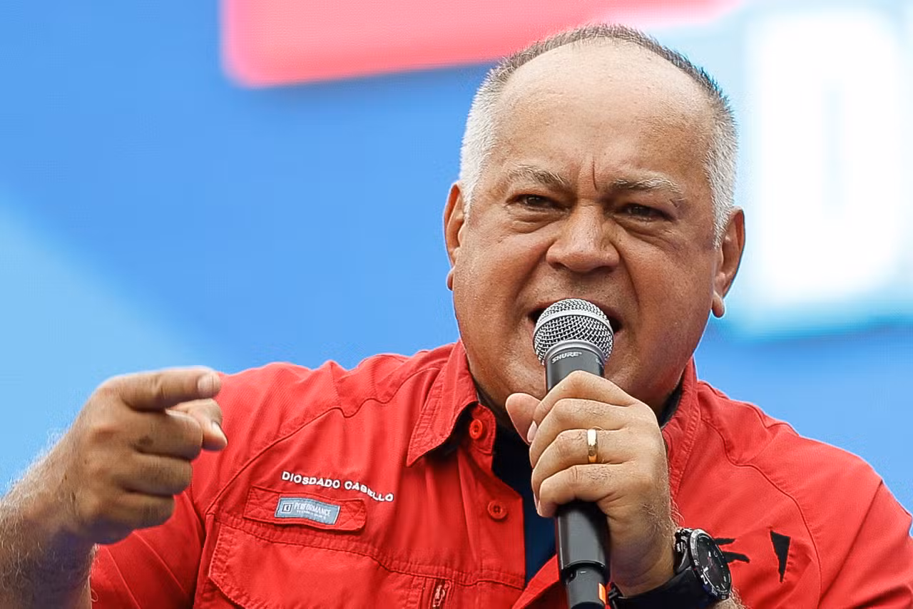 Diosdado Cabello, ministro de Interior, Justicia y Paz de Venezuela